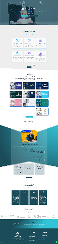 Scenario digital marketing agency website homepage